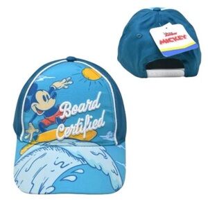 Disney Blue Mickey Mouse Surfing Cap